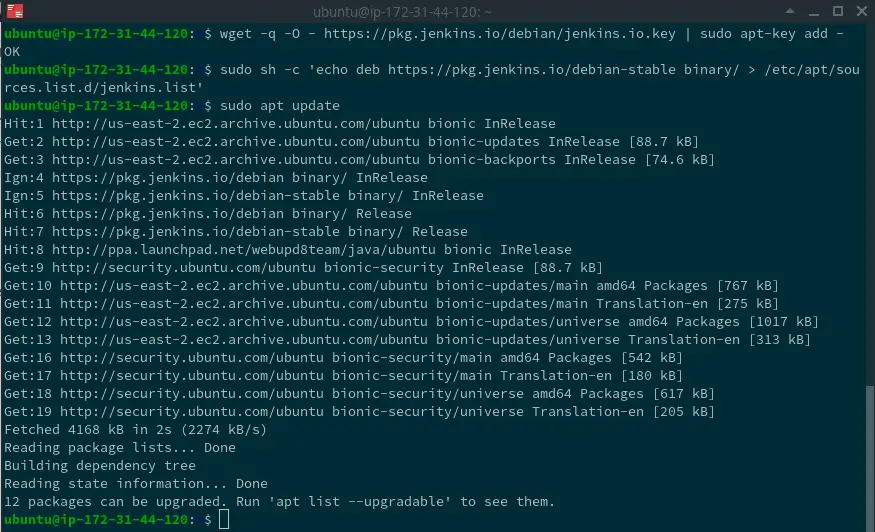 install jenkins on linux