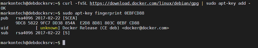 install docker debian ubuntu