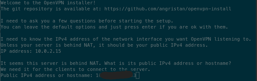 install openvpn server on debian