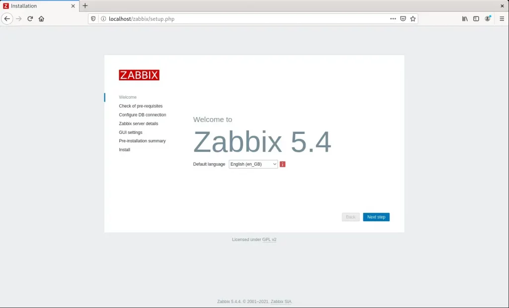 install zabbix on debian