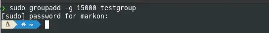 Add user to the group in Linux