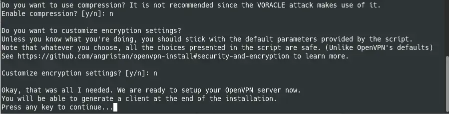 Install OpenVPN server on Rocky Linux