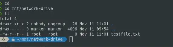 install nfs server on rocky linux