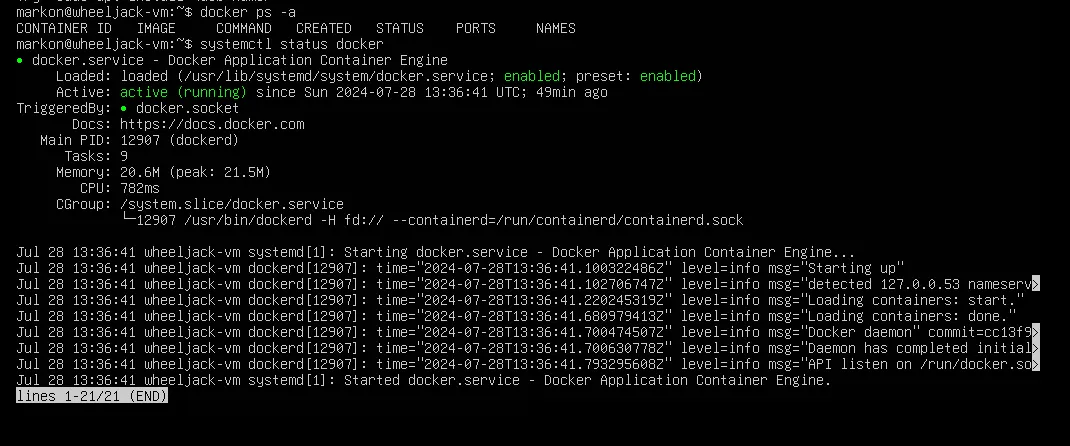 install docker with ansible