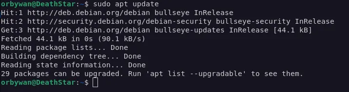 upgrade debian